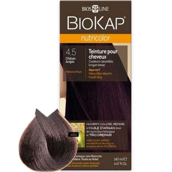 Nutricolor 4.5 Chatain Acajou - BIOKAP