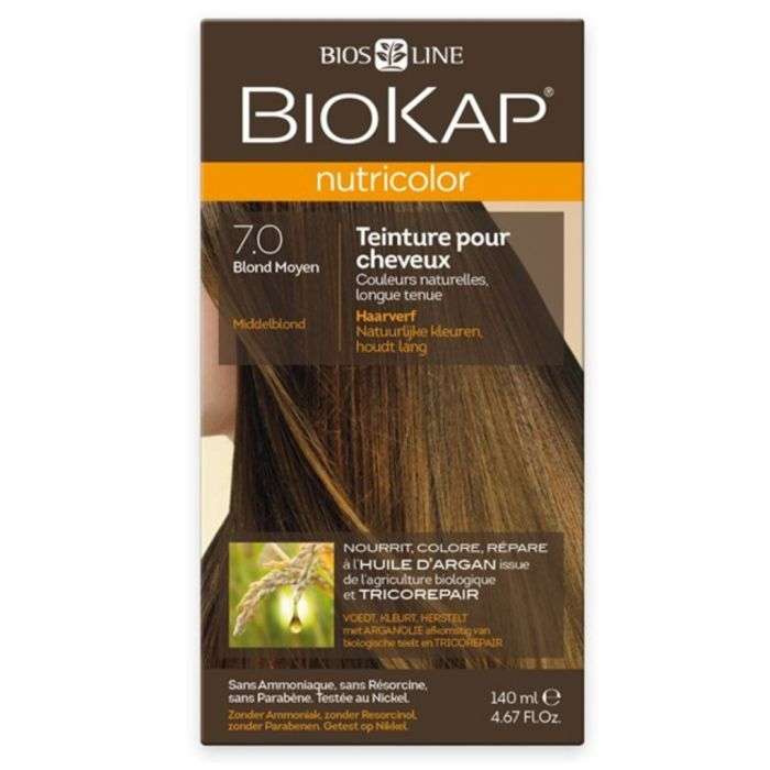 Nutricolor 7.0 Blond Moyen - BIOKAP