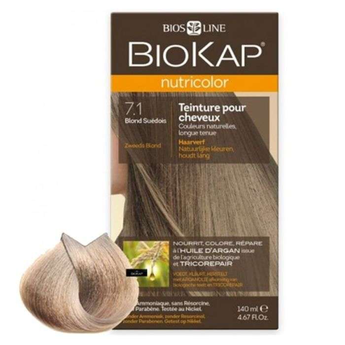 Nutricolor 7.1 Blond Suedois - BIOKAP