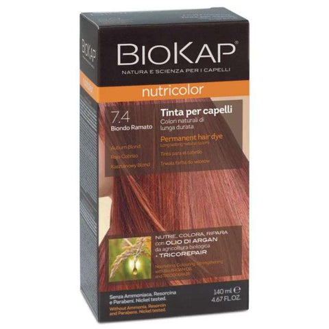 Nutricolor 7.4 Rouge Cuivre - BIOKAP