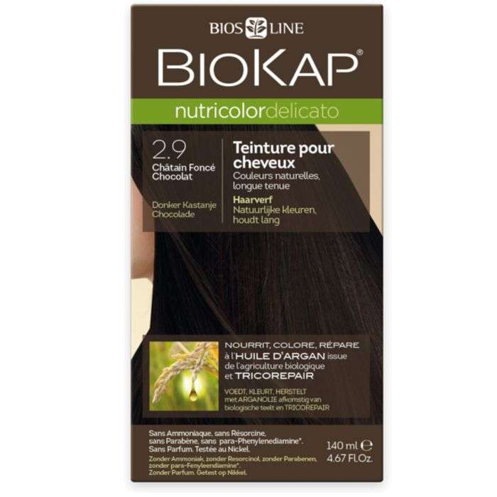 Nutricolor Delicato 2.9 Chatain Fonce Chocolat - BIOKAP