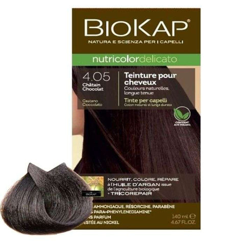 Nutricolor Delicato 4.05 Chatain Chocolat - BIOKAP