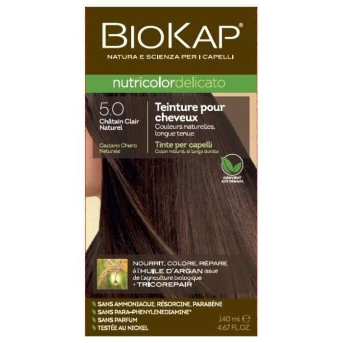 Nutricolor Delicato 5.0 Chatain Clair Naturel - BIOKAP