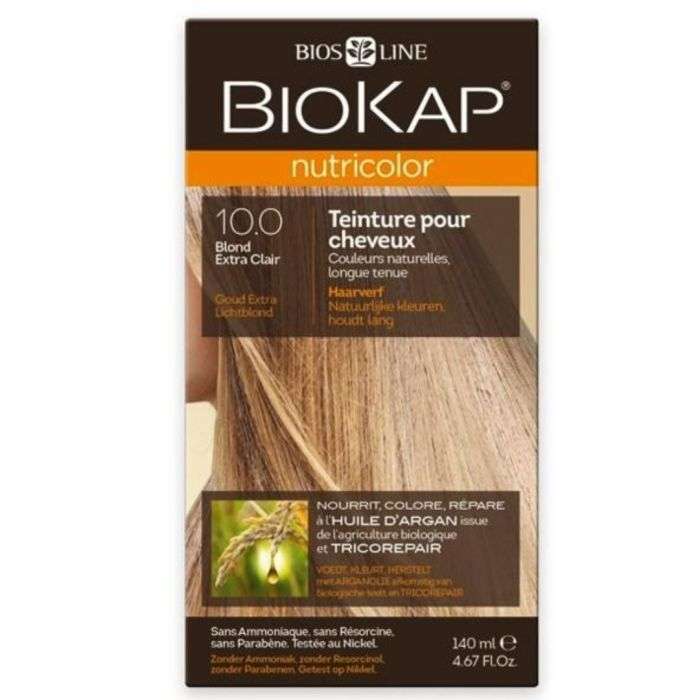 Nutricolor Teinture 10.0 Blond Extra Clair - BIOKAP