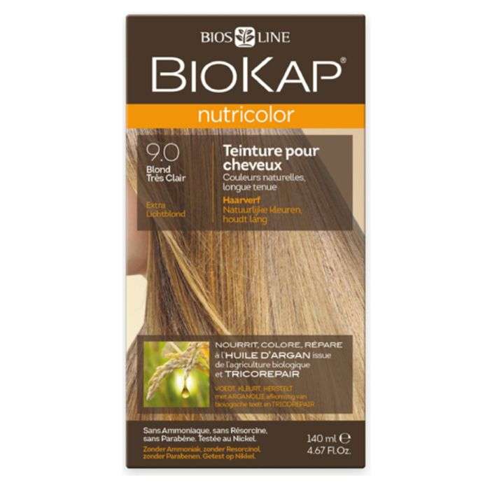 Nutricolor Teinture 9.0 Blond Tres Clair - BIOKAP