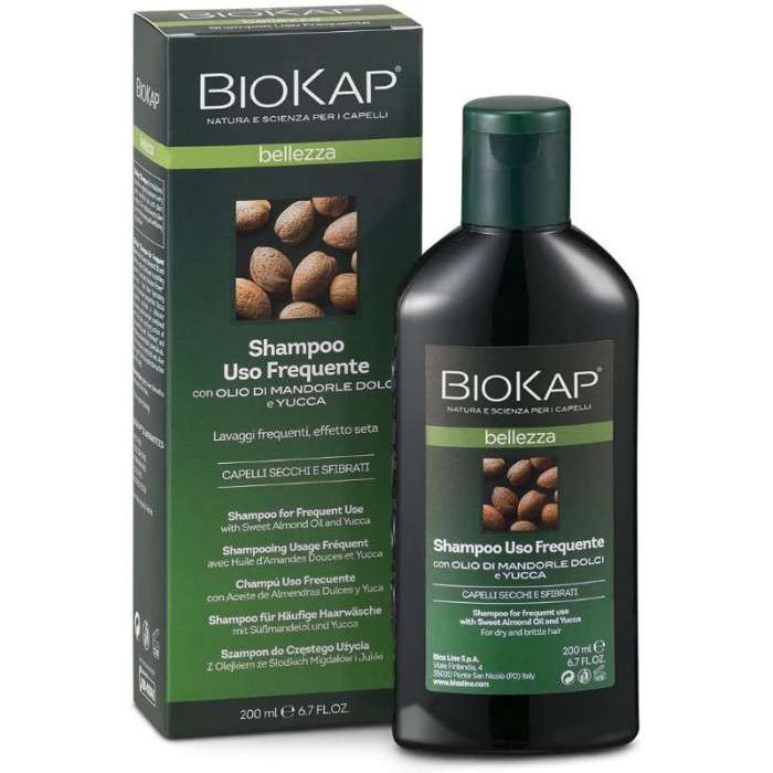 Shampoing Usage Frequent A L'amande Douce 200 ML - BIOKAP