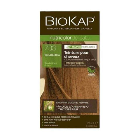 Nutricolor Delicato Rapid 7.33 Blond Ble Dore 135ML - BIOKAP
