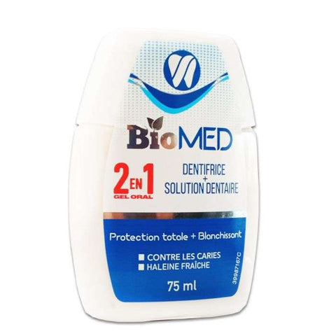 Dentifrice + Solution Dentaire 75 ML - BIOMED