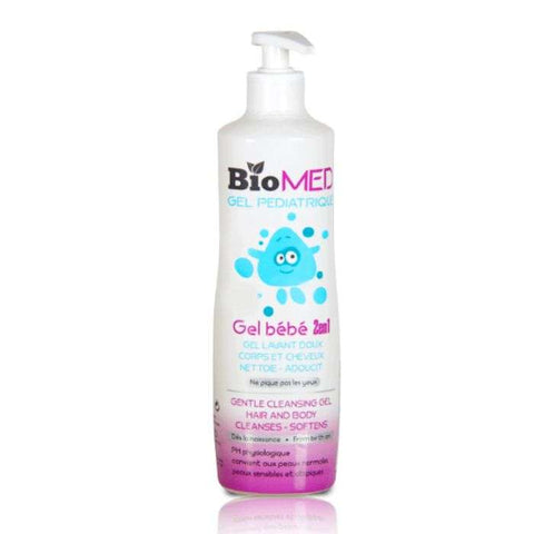 Gel Pediatrique Gel Bebe 2 en 1 Gel Lavant Doux 500 ML - BIOMED