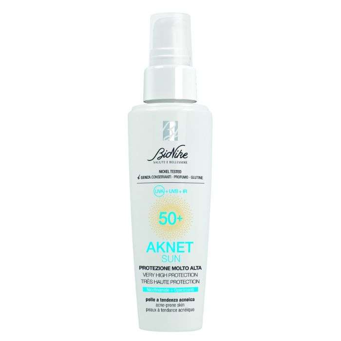 Aknet Sun SPF 50+ Tres Haute Protection 50 ML - BIONIKE