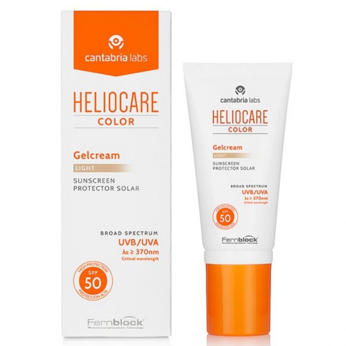 Heliocare Color Gel Creme SPF 50+ Light 50 ML - CANTABRIA