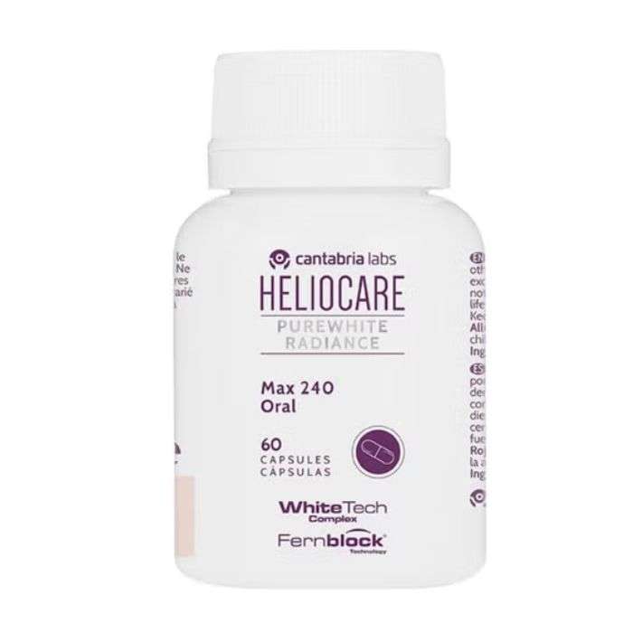 Heliocare Purewhite Radiance Max 240 Oral 60 Capsules - CANTABRIA