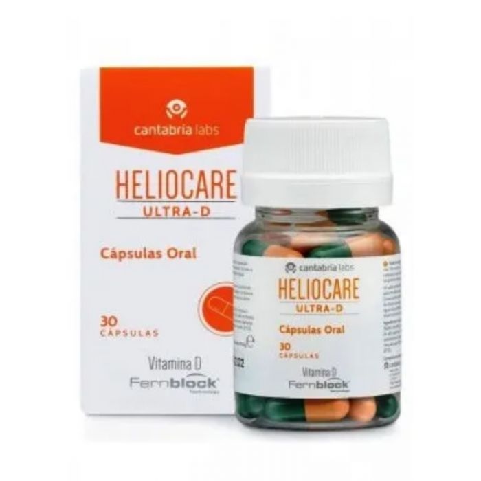 Offre Heliocare Ultra d 30 Capsules + Ulra 90 Gel Solaire Spf50+ Offert - CANTABRIA