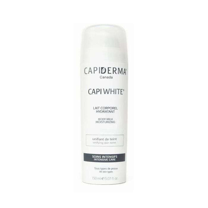Capiwhite Lait Corporel Dépigmentant Intensif Hydratant 150 ML Soins Intensifs - CAPIDERMA