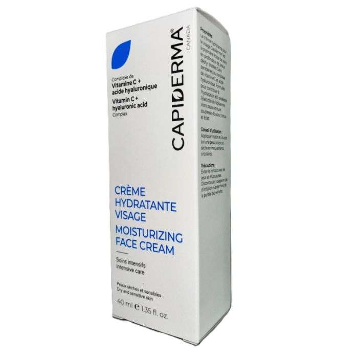 Creme Hydratante Visage 40 ML - CAPIDERMA