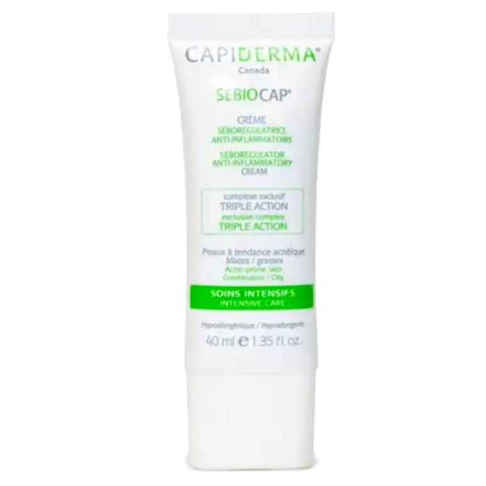 Sebiocap Creme Visage pour Peaux A Tendance Acneique 40 ML - CAPIDERMA
