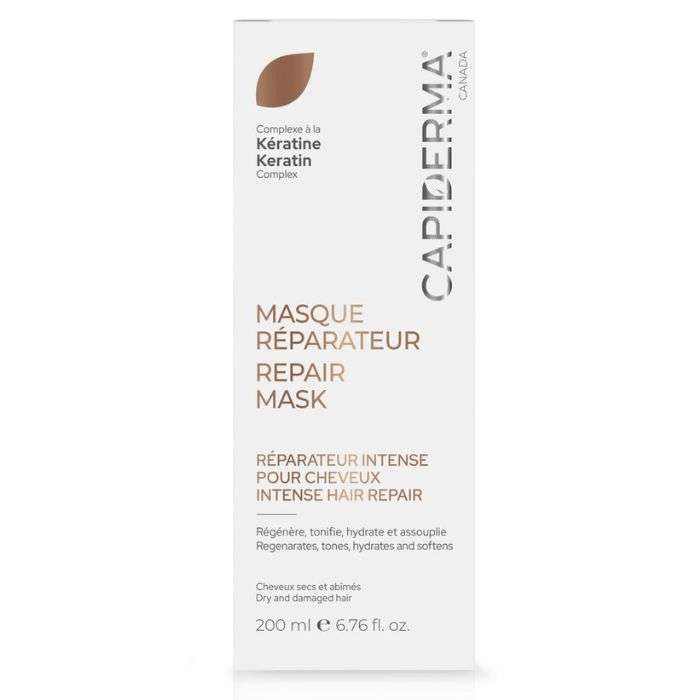 Masque Reparateur Intense pour Cheveux 200 ML - CAPIDERMA