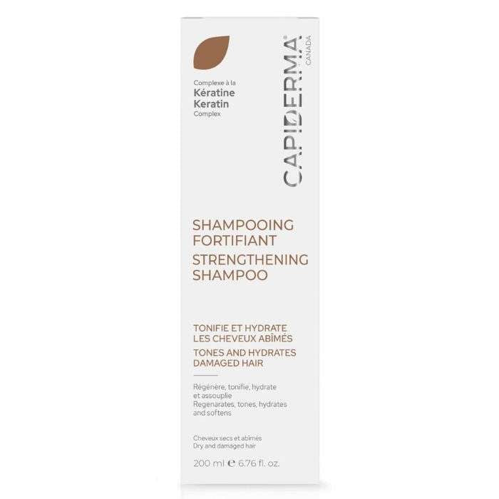 Shampooing A la Keratine Fortifiant Clarifiant 200 ML - CAPIDERMA