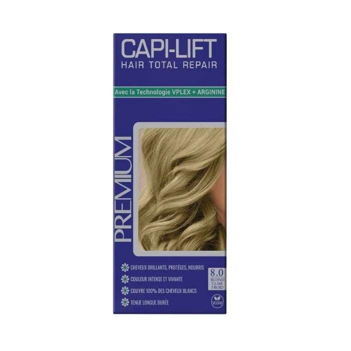 Capilifit Premium Coloration 8.0 Blond Clair Froid - CAPILIFT