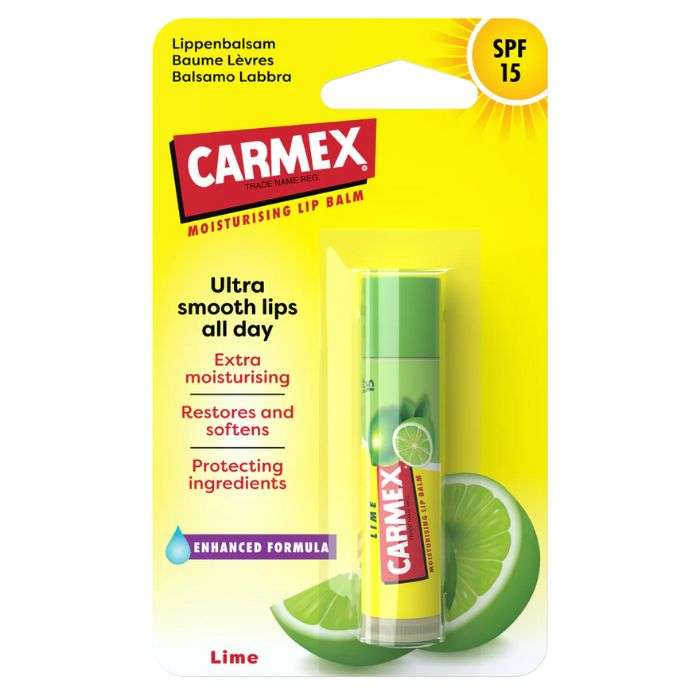 Baume A Levre Hydratant Citron Vert SPF 15 - CARMEX