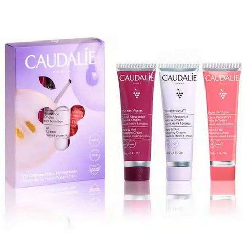 Trio Cremes Mains Nutrition - CAUDALIE