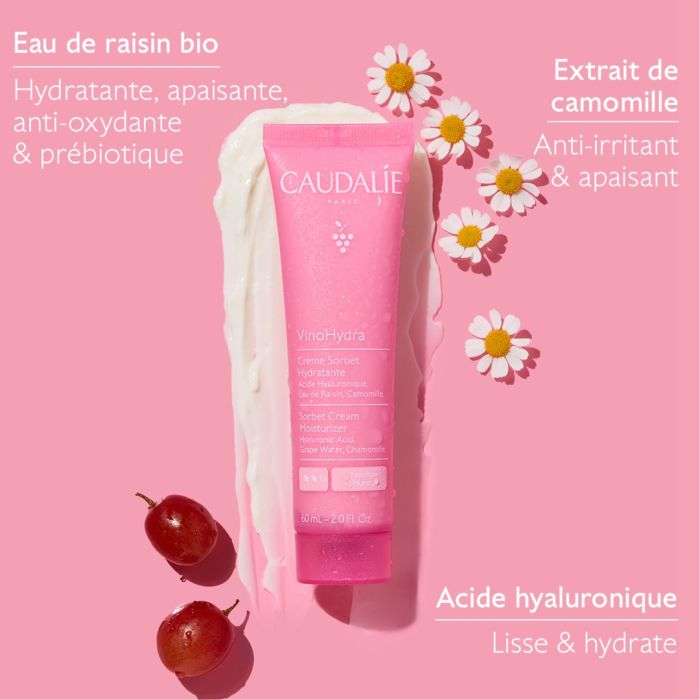 Vinohydra Creme Sorbet Hydratante 60 ML - CAUDALIE
