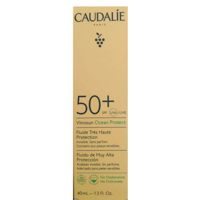 Vinosun Ocean Protect Fluide Tres Haute Protection SPF 50+ - CAUDALIE