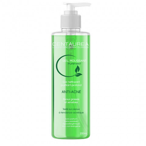 Gel Moussant Purifiant Anti Acne 200 ML - CENTAUREA