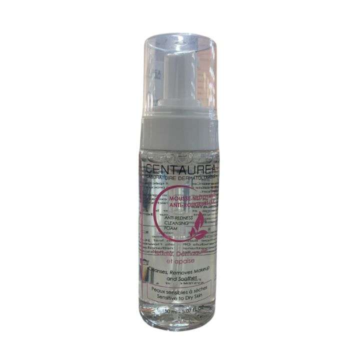 Mousse Nettoyante Anti Rougeur 150 ML - CENTAUREA