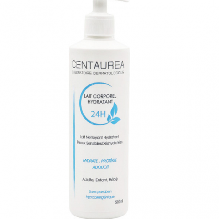 Lait Corporel Hydratant 24H 500 ML - CENTAUREA