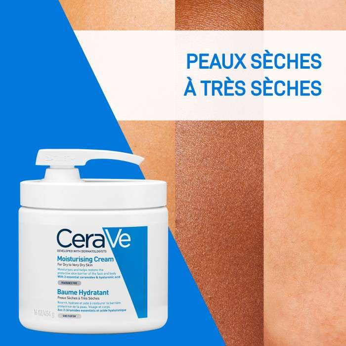 Baume Hydratant avec Pompe 454 G - CERAVE
