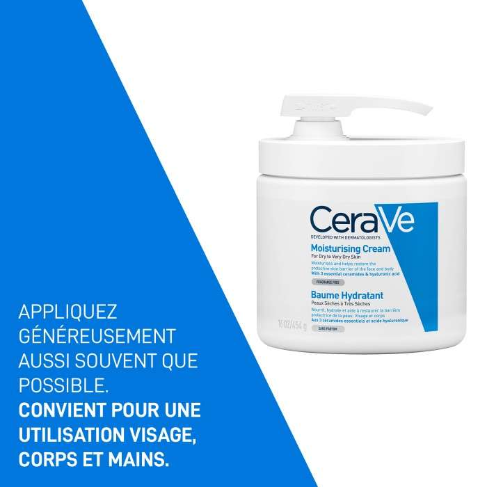 Baume Hydratant avec Pompe 454 G - CERAVE