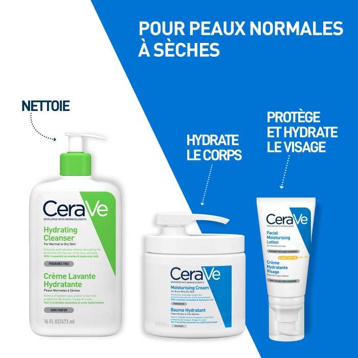 Baume Hydratant avec Pompe 454 G - CERAVE