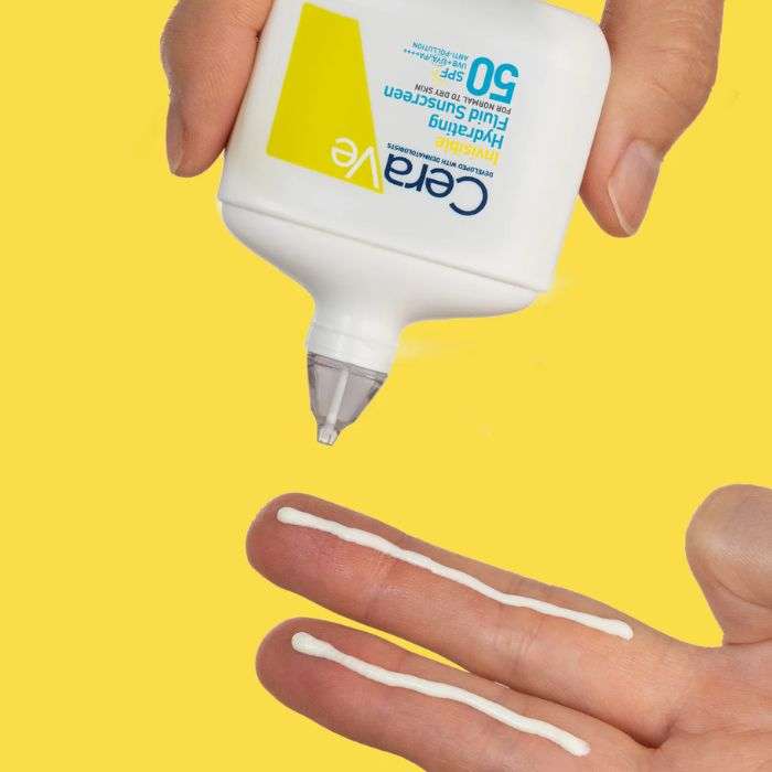 Ecran Solaire SPF 50 Fluide Invisible Hydrantant 50 ML - CERAVE