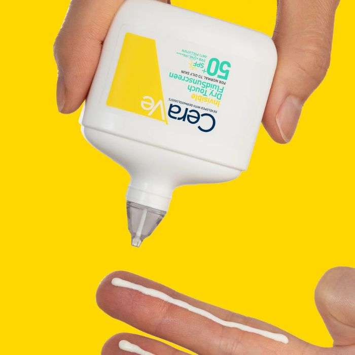 Ecran Solaire SPF 50 Fluide Invisible Toucher Sec 50 ML - CERAVE