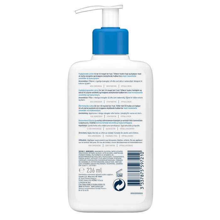 Lait Hydratant Peaux Seches A Tres Seches 236 ML - CERAVE