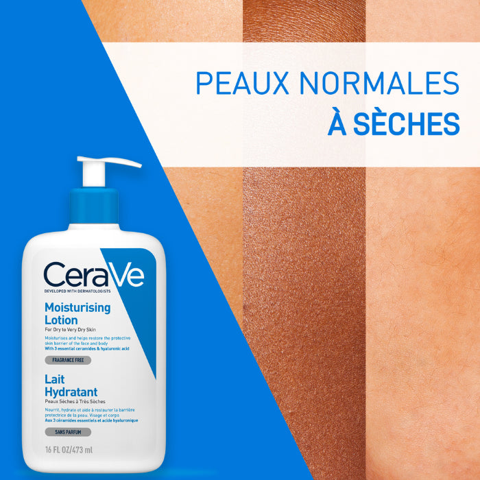 Lait Hydratant Peaux Seches A Tres Seches 473 ML - CERAVE