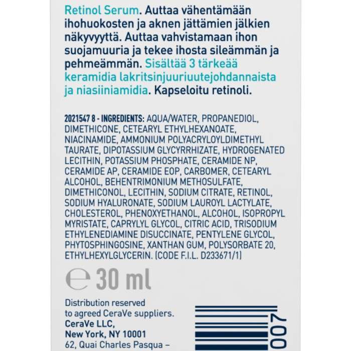 Serum Resurfacant au Retinol 30 ML - CERAVE