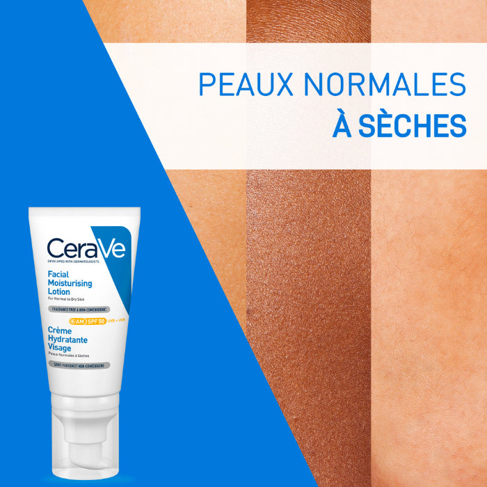 Creme Hydratante Visage SPF 50 52 ML - CERAVE