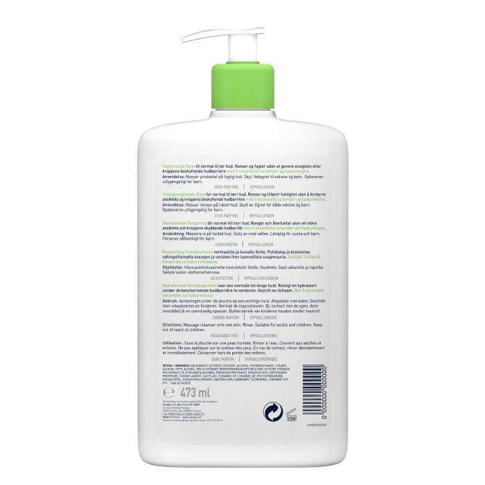 Creme Lavante Hydratante 473 ML - CERAVE