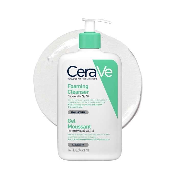 Gel Moussant Peaux Normales A Grasses 473 ML - CERAVE
