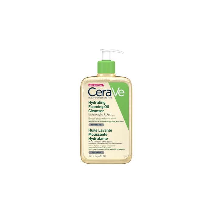 Huile Lavante Moussante Hydratante 473 ML - CERAVE