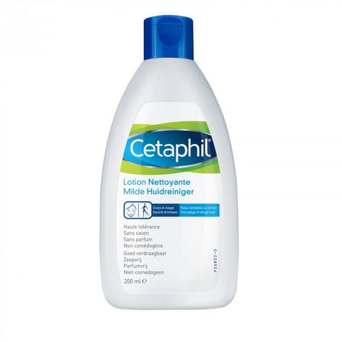 Lotion Nettoyante Visage et Corps Peaux Seches ou Sensibles 200 ML - CETAPHIL