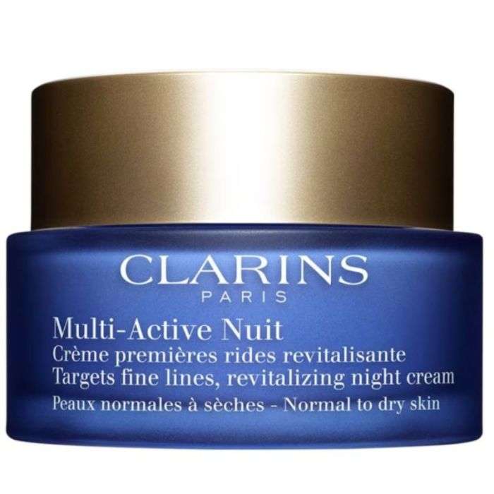 Multi Active Nuit Creme Premieres Rides Revitalisante Peaux Normales A Mixtes 50 ML - CLARINS