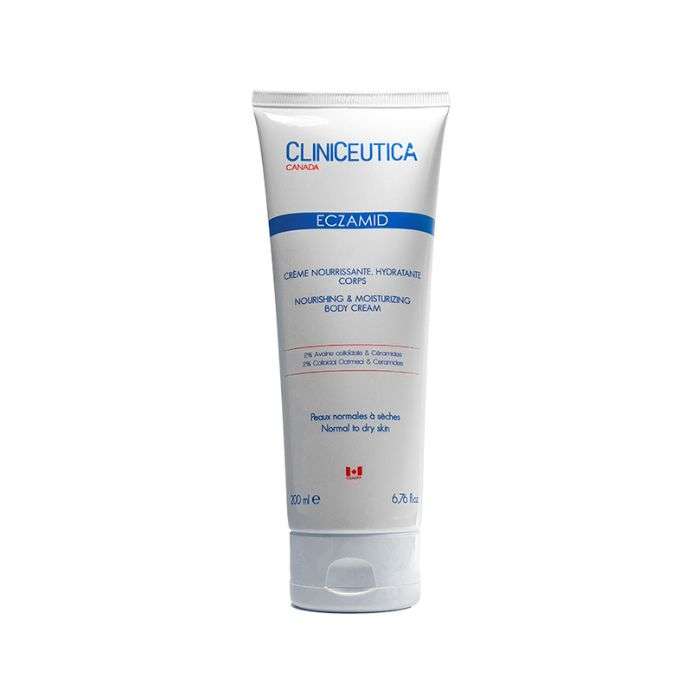 Eczamid Creme Nourrissante Hydratante Corps 200 ML - CLINICEUTICA