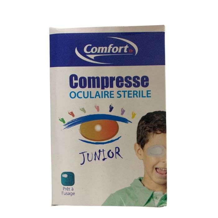Compresse Oculaire Sterile Junior 10 Pochettes - COMFORT
