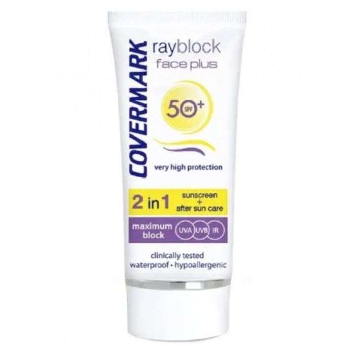 Rayblock Face Plus Peau Seche et Sensible Invisible 50 ML - COVERMARK