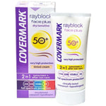Rayblock Face Plus Peau Seche et Sensible Teint Beige Claire Spf50+ 50ML - COVERMARK