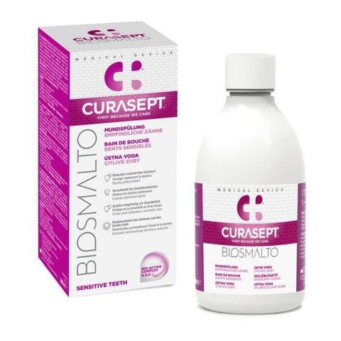 Biosmalto Bain de Bouche pour Dents Sensibles 300 ML - CURASEPT