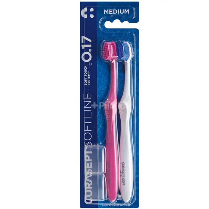 Brosse A Dents Medium 017 Bi Pack - CURASEPT